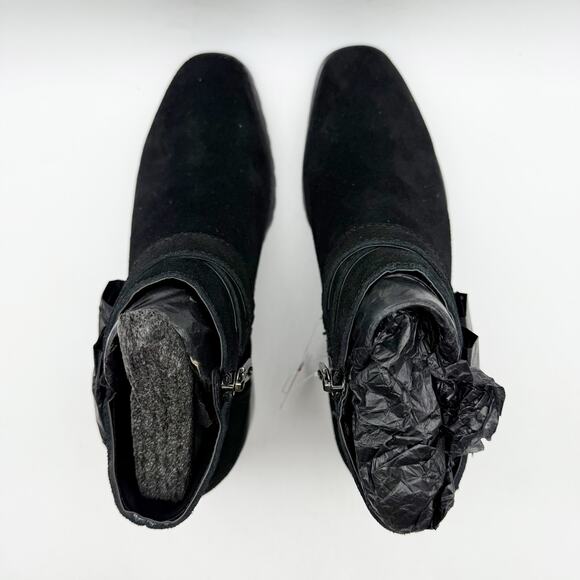 Blondo Womens Sway Ankle Booties US 6.5 M Black Suede Waterproof NWOB - Picture 11 of 13